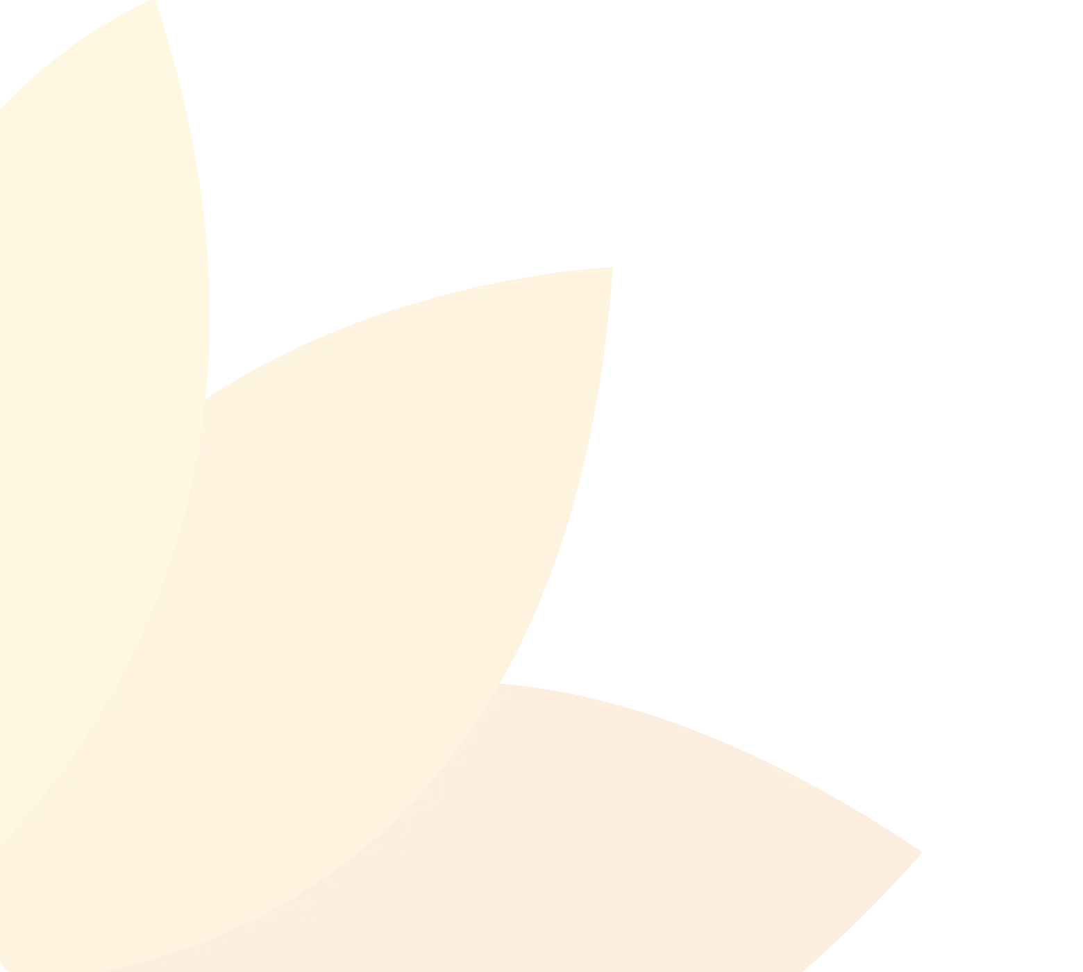 Decorative organic background accent leaf structure