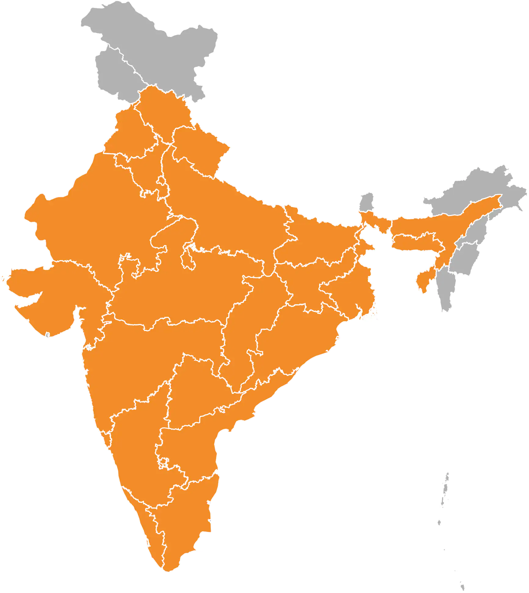 Map of India