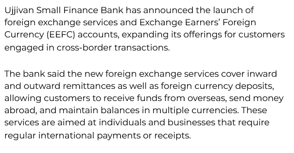 New forex services and foreign currency accounts launched to ease cross-border transactions