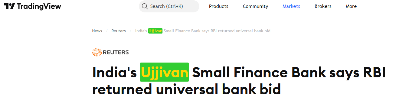Ujjivan Small Finance Bank Upgraded to Buy on Strong Technical and Fundamental Signals