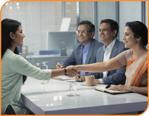 Candidates are selected through a structured, multi-stage evaluation process: Banner image