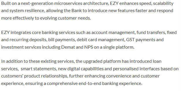 EZY debuts as Ujjivan SFB s new push for smarter and safer digital banking