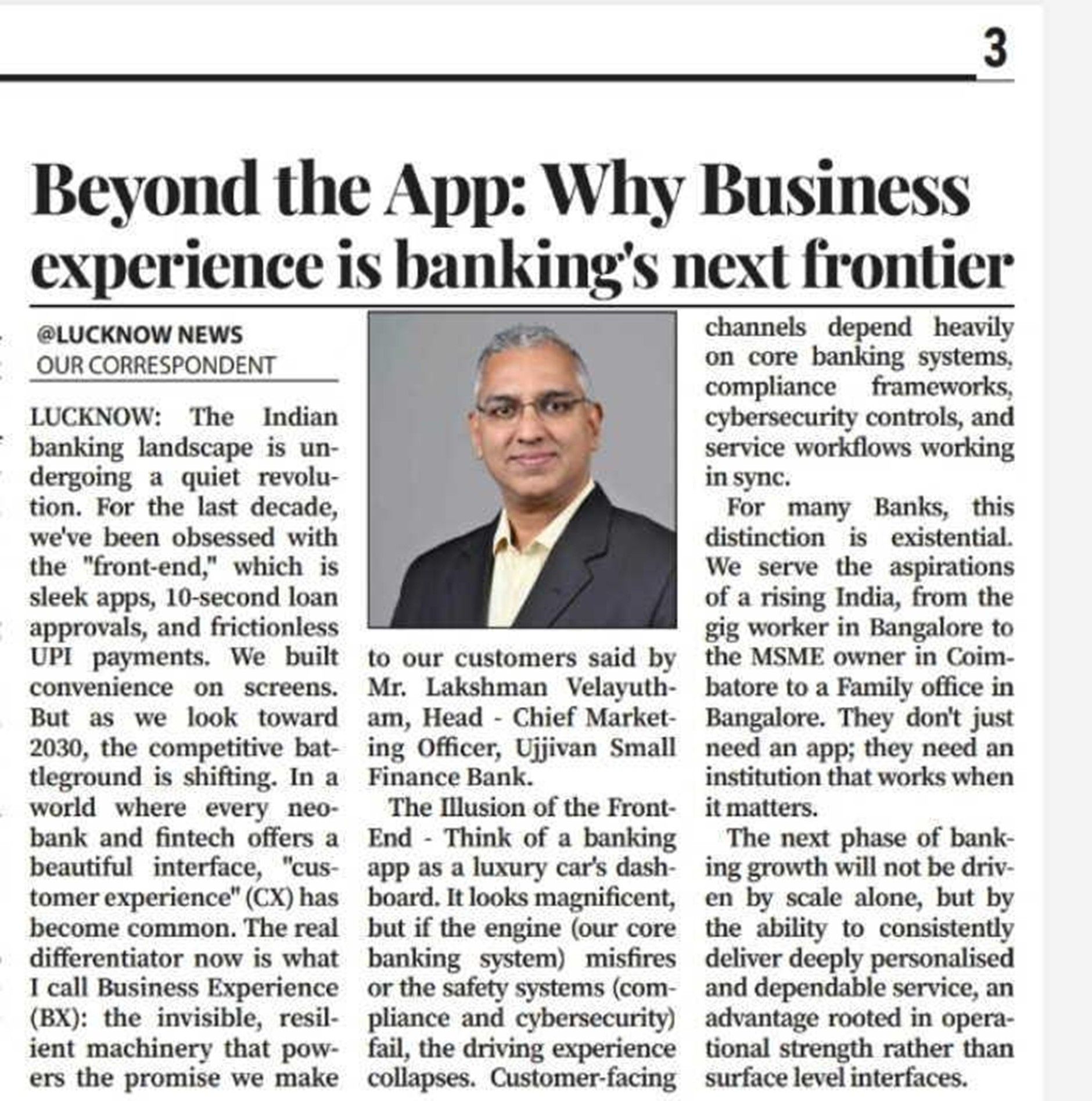 Beyond the App: Why Business experience is banking's next frontier