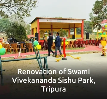 Renovation of Swami Vivekananda Sishu Park Tripura
