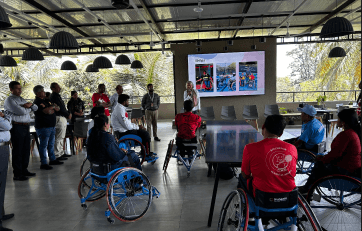 Sports wheelchair distribution
