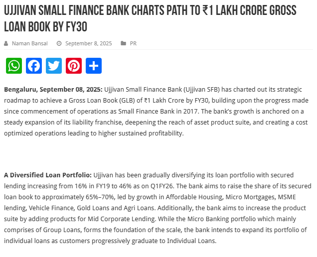 Ujjivan Rewardz Program