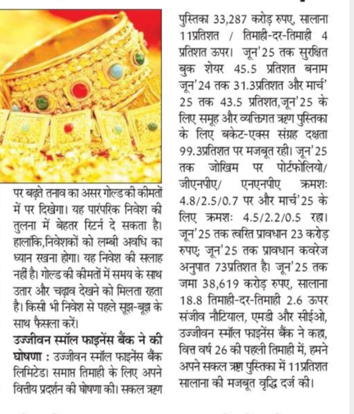 Ujjivan Rewardz Program