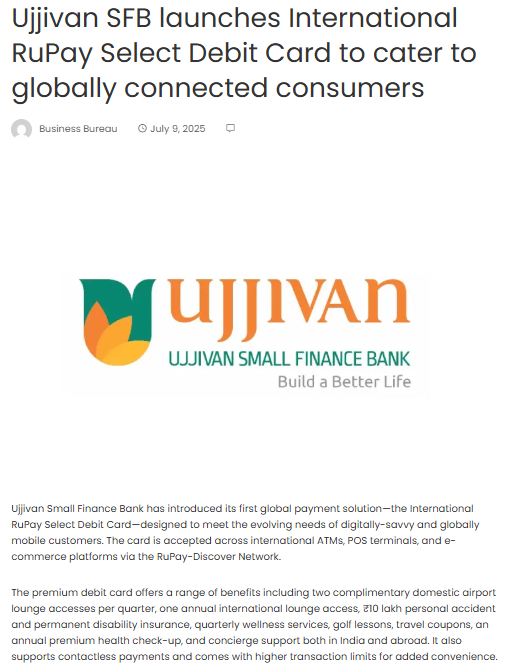 Ujjivan Rewardz Program