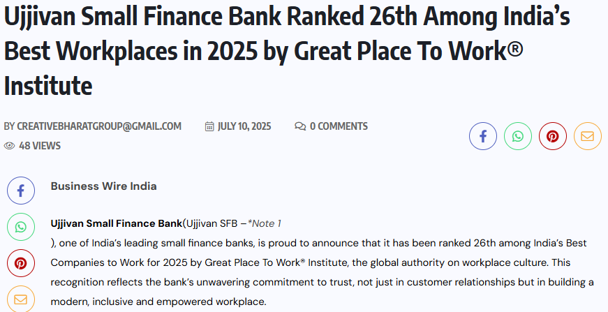 Ujjivan Rewardz Program