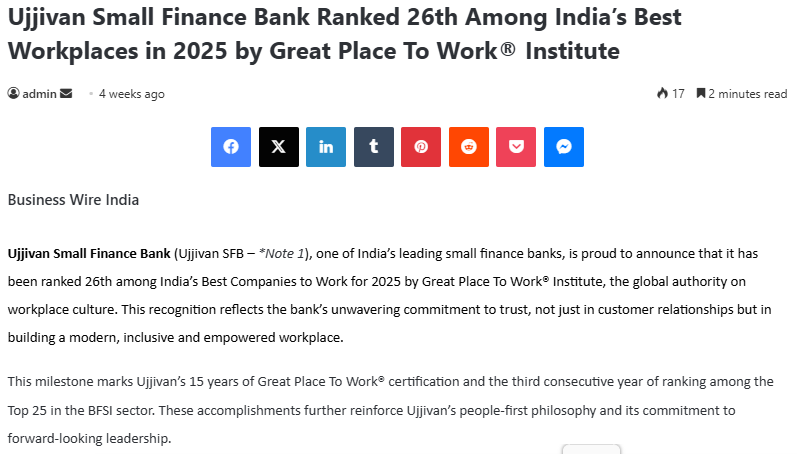 Ujjivan Rewardz Program