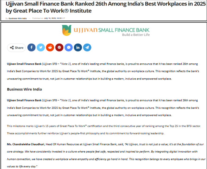 Ujjivan Rewardz Program