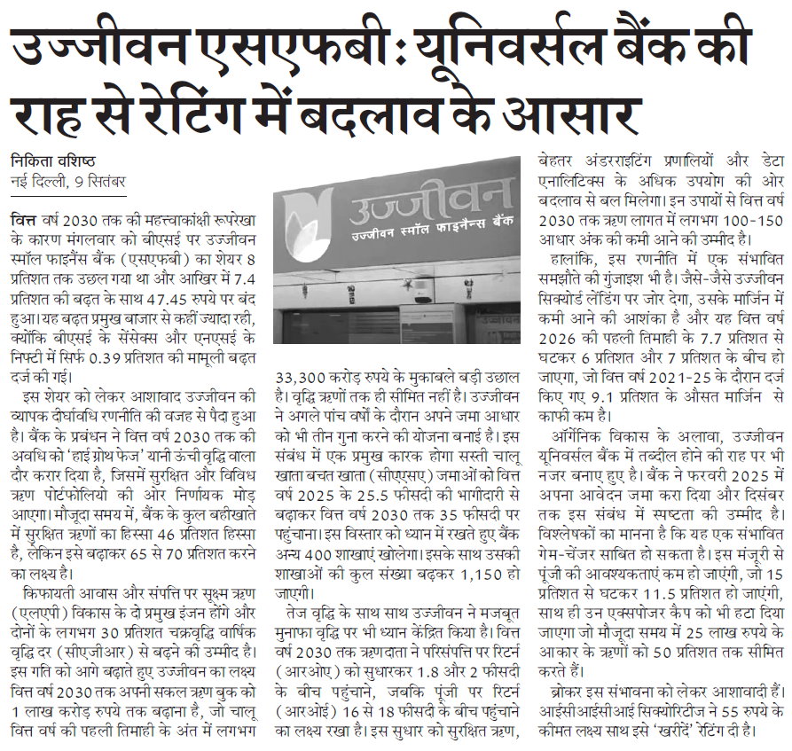 Ujjivan Rewardz Program