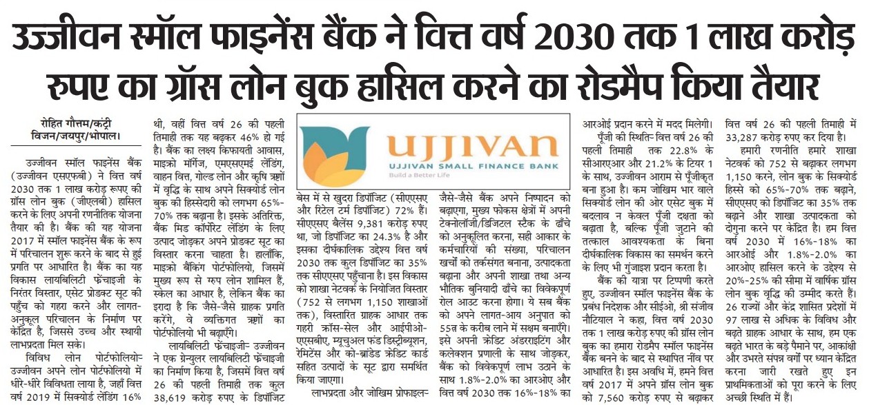Ujjivan Rewardz Program