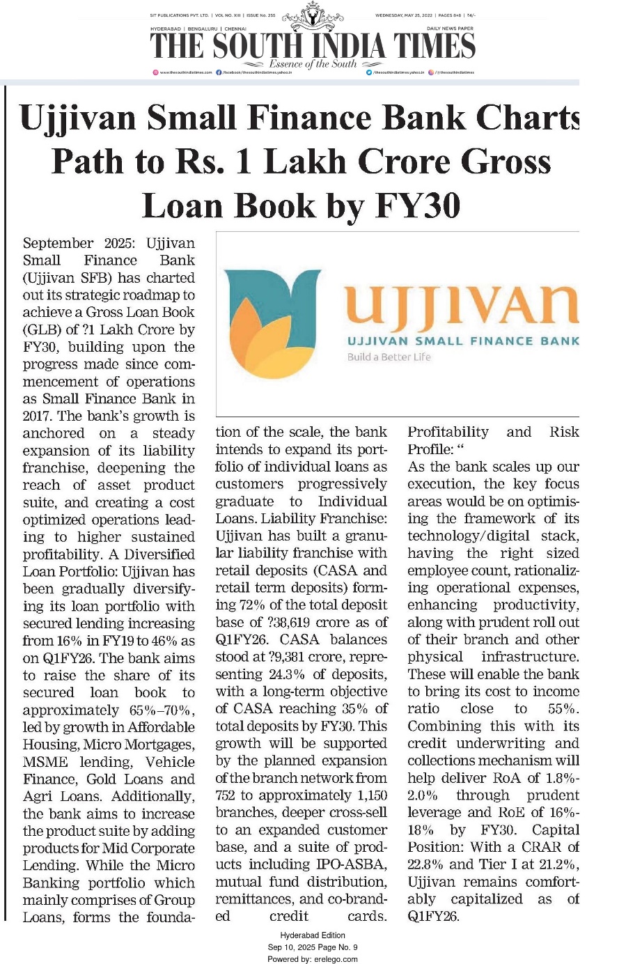 Ujjivan Rewardz Program