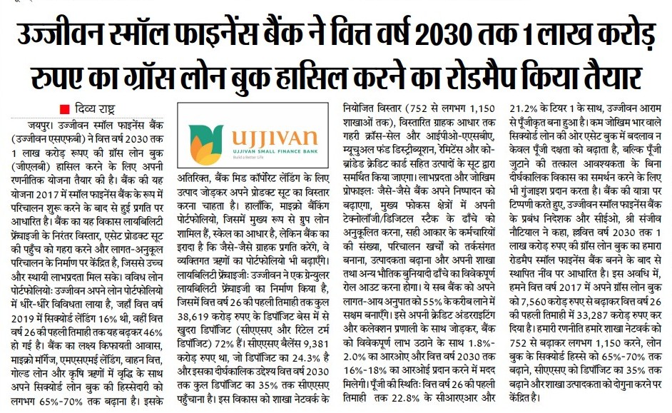 Ujjivan Rewardz Program