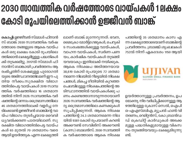 Ujjivan Rewardz Program