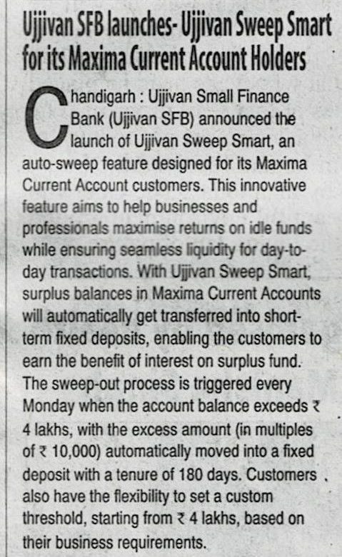 Ujjivan Rewardz Program