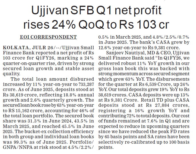 Ujjivan Rewardz Program