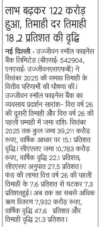 Ujjivan Rewardz Program