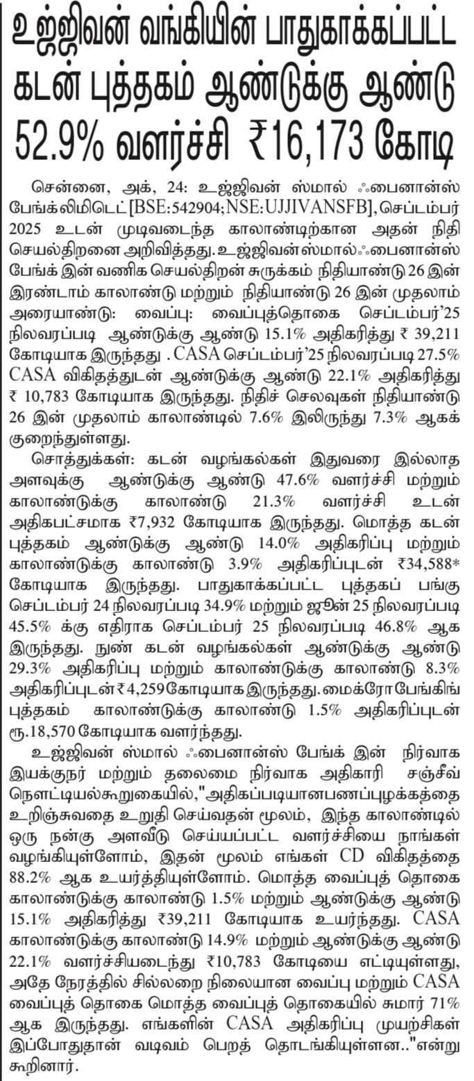 Ujjivan Rewardz Program