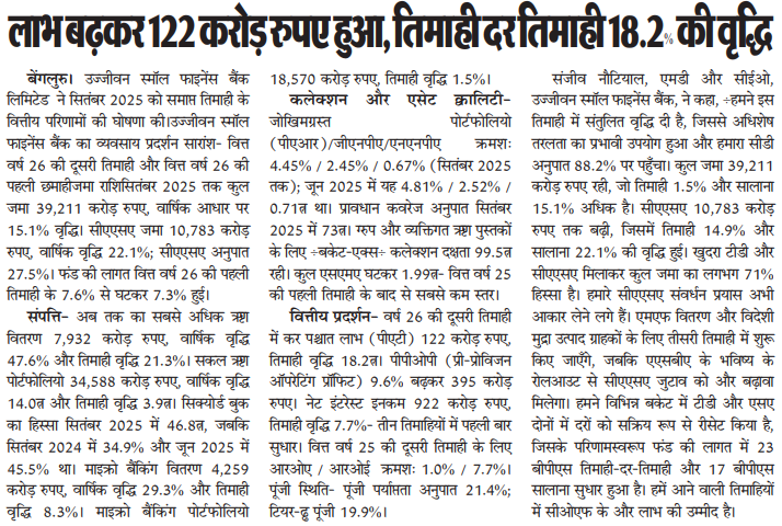 Ujjivan Rewardz Program