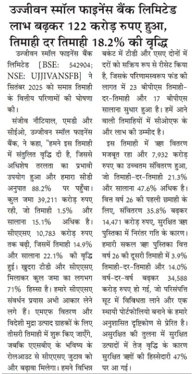 Ujjivan Rewardz Program