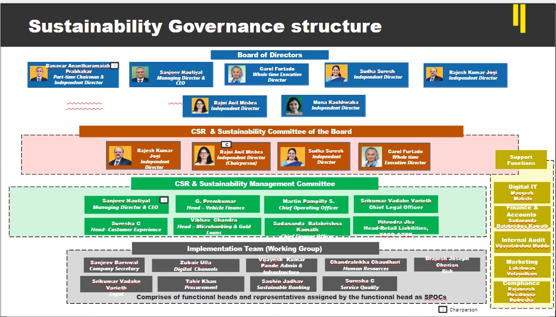 Sustainability Governance Structure