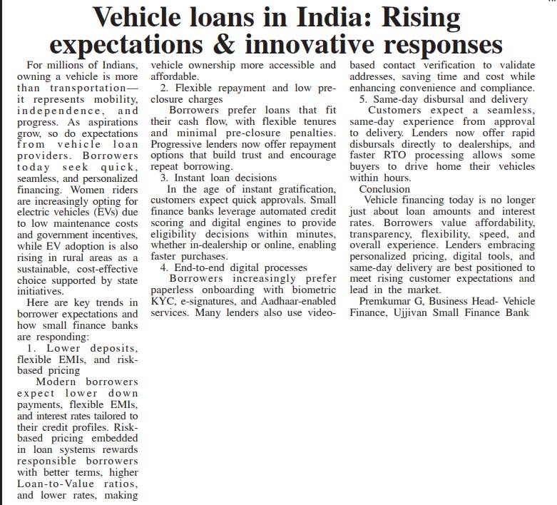 Ujjivan Rewardz Program