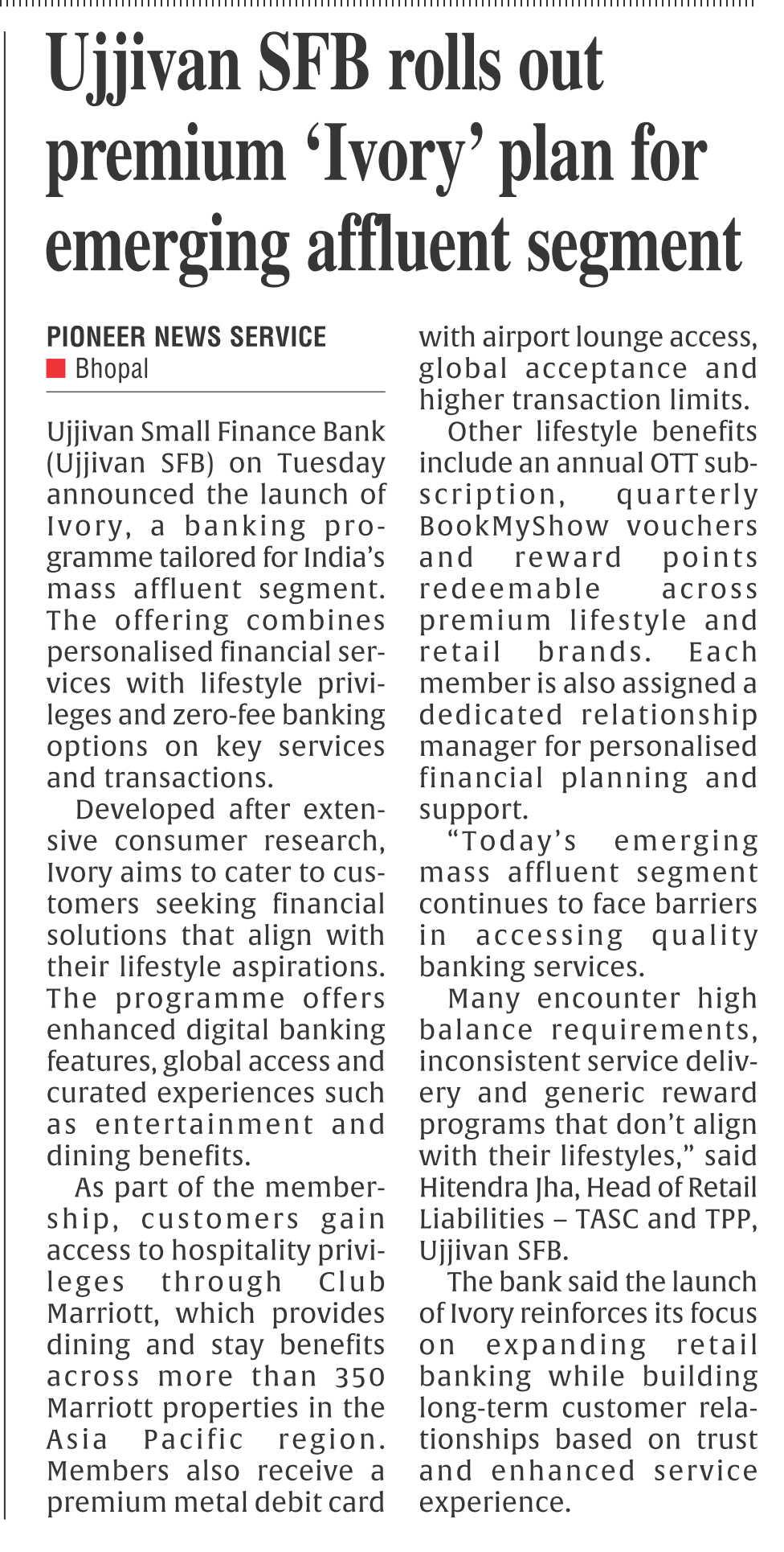 Ujjivan Rewardz Program