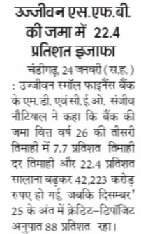 Ujjivan Rewardz Program