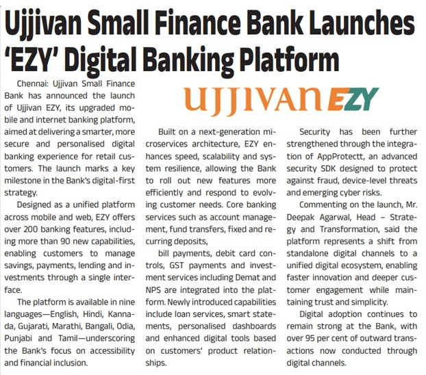 Ujjivan Rewardz Program